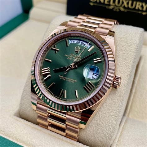 rolex day date rose gold dhgate|Rolex Day-Date 40 everose.